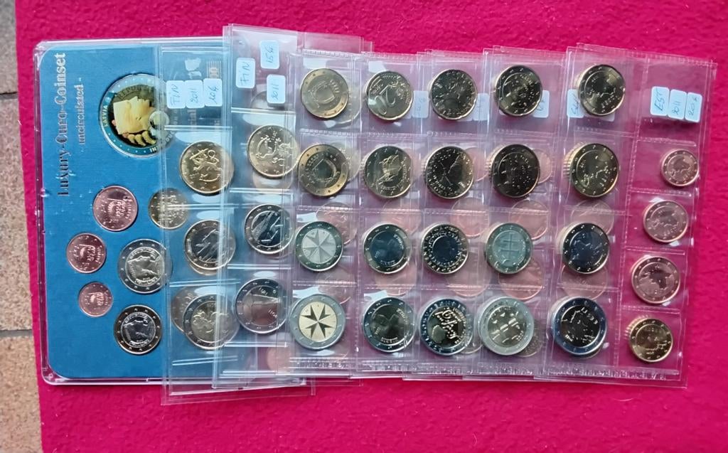 Jaarsetjes euro munten, Postzegels en Munten, Munten | Europa | Euromunten, Ophalen of Verzenden, Cyprus