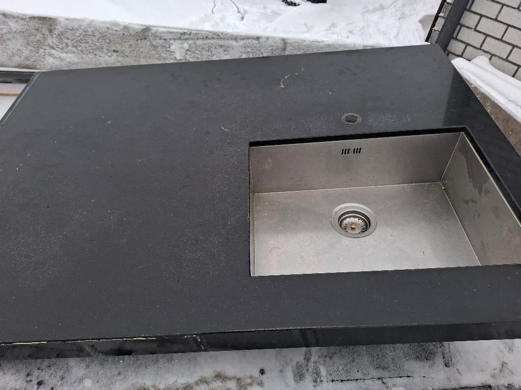 Plan de travail, Enlèvement, Comme neuf, Noir