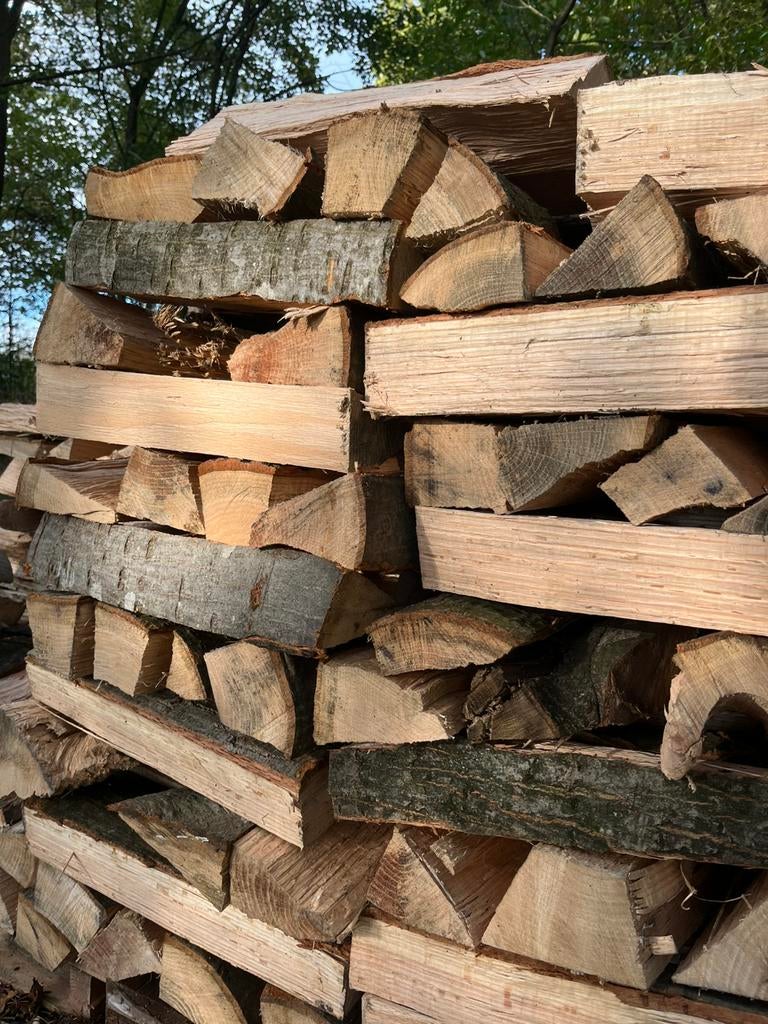 Brandhout, 6 m³ of meer, Ophalen, Eikenhout, Blokken