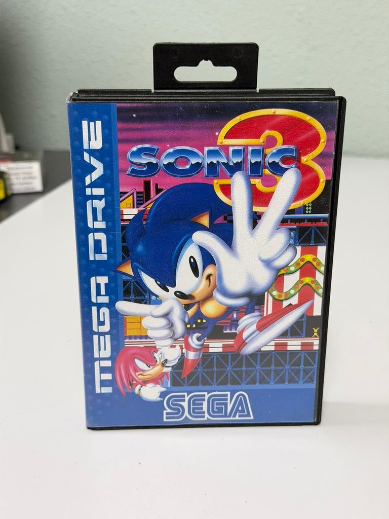 SEGA Mega Drive Sonic the Hedgehog 3 CIB Compleet game spel, Games en Spelcomputers, Games | Sega, Gekoppelde computers, 1 speler