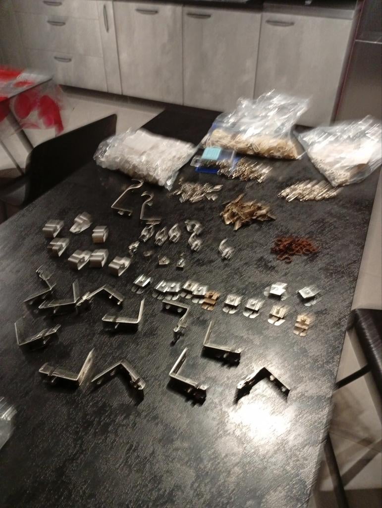 Lot d attaches et crochet pour tentures rideaux, Enlèvement ou Envoi