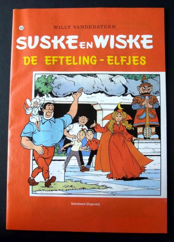 Suske en Wiske - 168: De Efteling-elfjes - krant bijlage!!!, Une BD, Enlèvement ou Envoi, Neuf