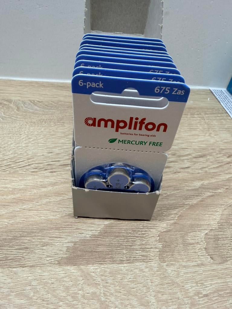 hoortoestelbatterijen type 675 (VARTA) van AMPLIFON, Ophalen, Nieuw, Oplaadbaar