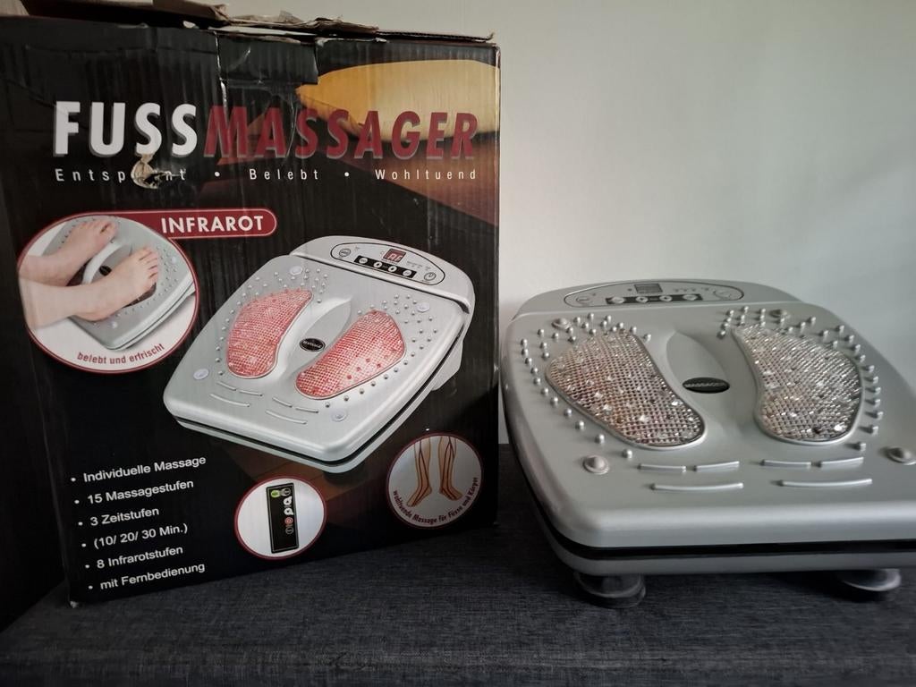 Infrarood voetmassage toestel, Ophalen, Zo goed als nieuw, Apparaat