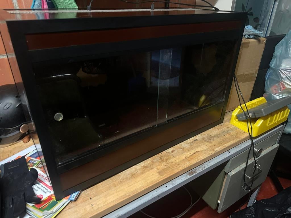 Terrarium Hout 80x45x45 ,voor Reptielen of anderen., Ophalen of Verzenden, Gebruikt, Terrarium of Paludarium