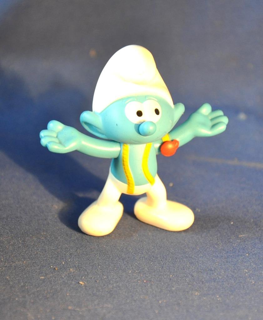 figurine schtroumpfs (2), Enlèvement ou Envoi, Comme neuf, Poupée, Figurine ou Peluche