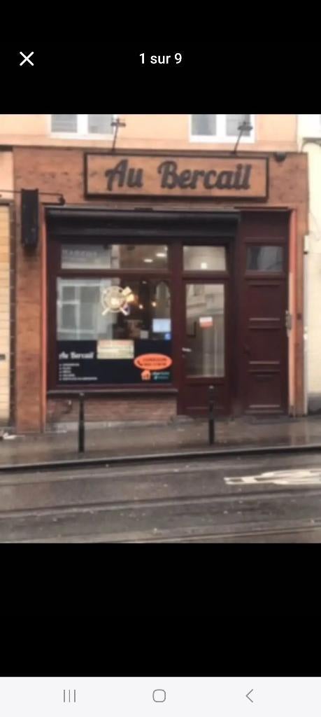 Snack a vendre/ remettre tres bien situè saint-gilles, Enlèvement ou Envoi, Autres types