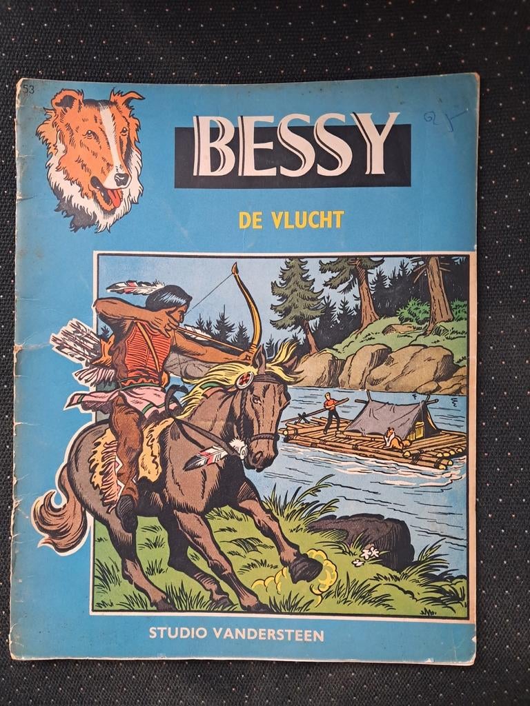 Bessy 53 De Vlucht 1e druk, Boeken, Stripverhalen, Ophalen of Verzenden, Gelezen