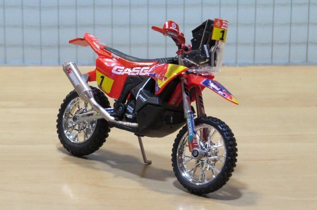 Sam Sunderland GASGAS RX450 Dakar Rally Red Bull 1:18 #1, Ophalen of Verzenden, Nieuw, Motor, Burago