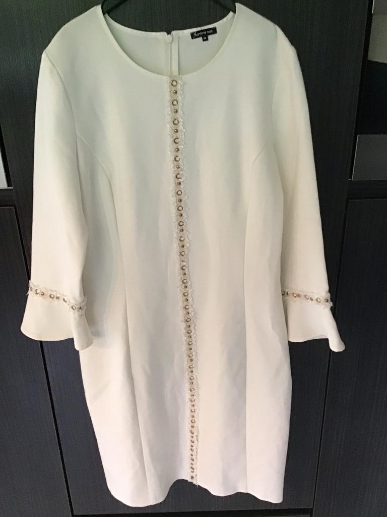 Caroline BISS wit jurk mt 38, Verzenden, Wit