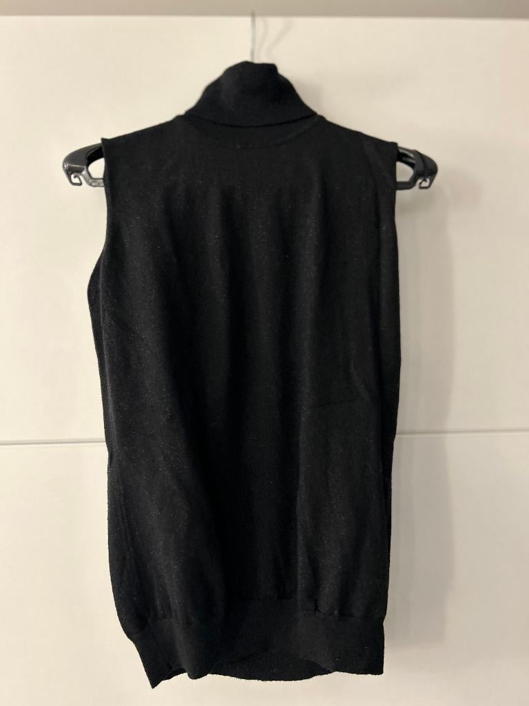 Tex mouwloze top met rolkraag, Kleding | Dames, Zwart, Maat 46/48 (XL) of groter, Ophalen of Verzenden, Zonder mouw