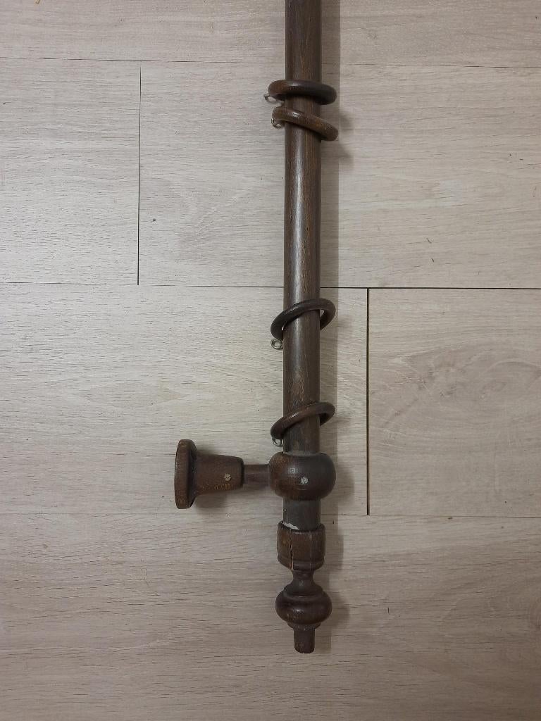 Bâtons à rideaux, Enlèvement ou Envoi, Comme neuf, Brun