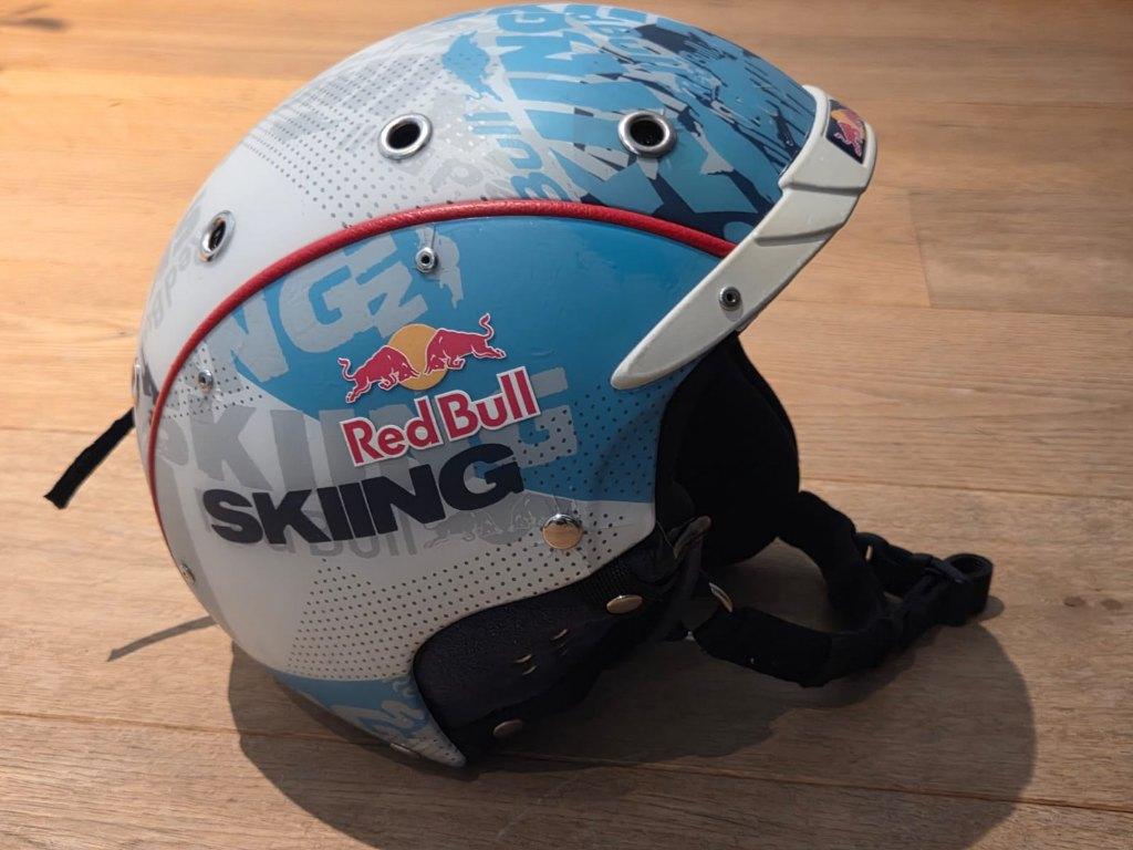 Red Bull Skihelm – Jeugd, Sport en Fitness, Overige merken, Gebruikt, Overige typen, Ophalen of Verzenden