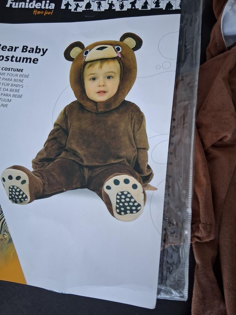 Verkleedkledij pak beer maat 68, Ophalen of Verzenden