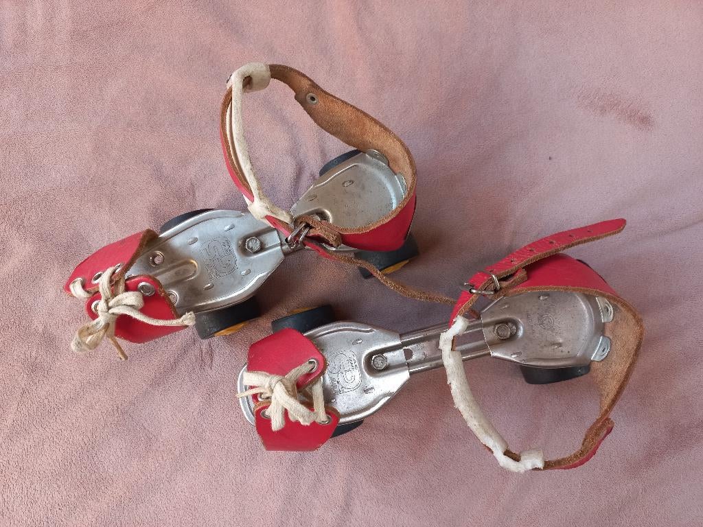 Vintage rolschaatsen, Ophalen of Verzenden, Verstelbaar, Gebruikt, Kinderen