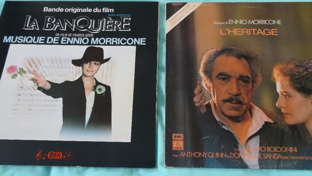 LP VINYL ENNIO MORRICONE, Enlèvement, Utilisé, 12 pouces