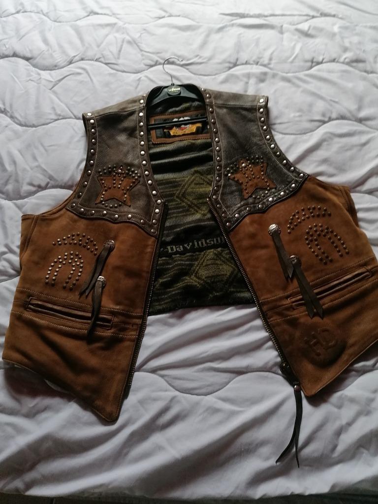 Gilet pin, Seconde main, Enlèvement ou Envoi, Harley Davidson, Manteau | cuir