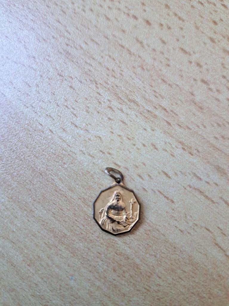 vintage religieuze hanger van de Heilige Thérèse van Lisieux, Ophalen of Verzenden