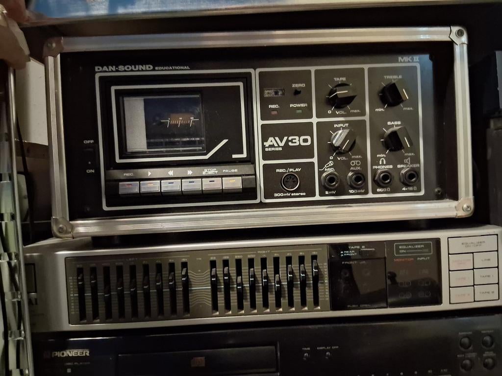 Cassette deck/speler Dan-sound av-30, Ophalen