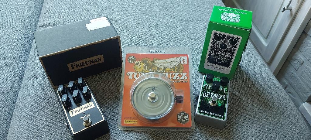 Overdrive - Distortion - Fuzz-pedalen (superprijs), Muziek en Instrumenten, Ophalen of Verzenden, Zo goed als nieuw, Distortion, Overdrive of Fuzz