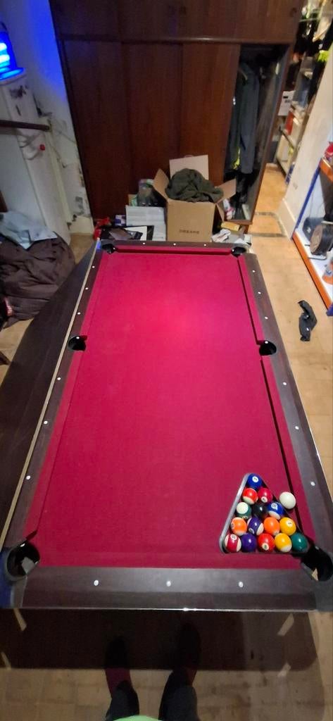 Pool table pour bar/ man-cave, Ophalen, Gebruikt, Pooltafel