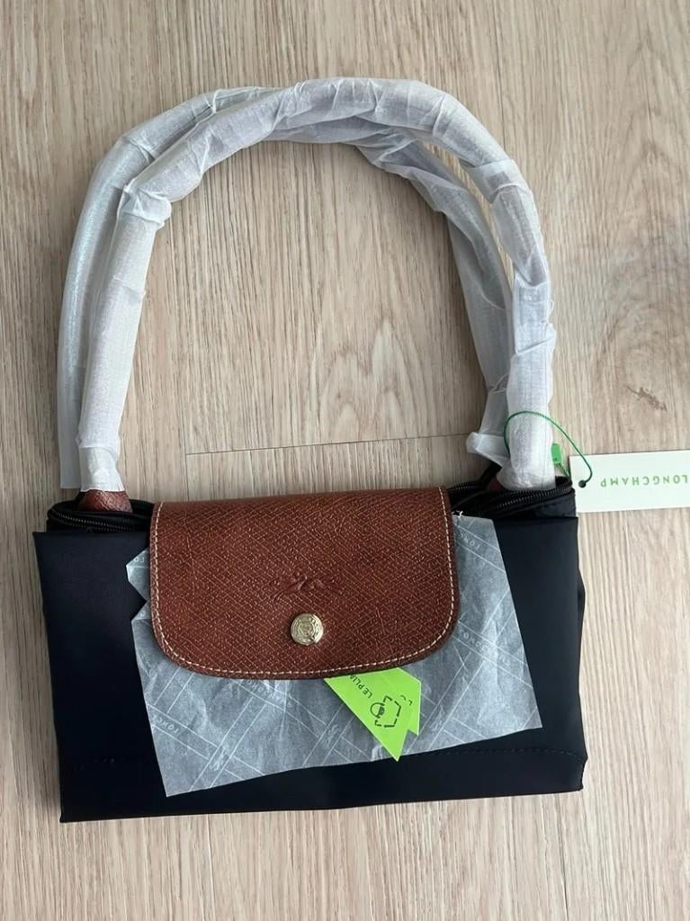 Longchamp Le Pliage Original Maat L, Handtassen en Accessoires, Tassen | Damestassen, Verzenden, Nieuw, Zwart, Handtas