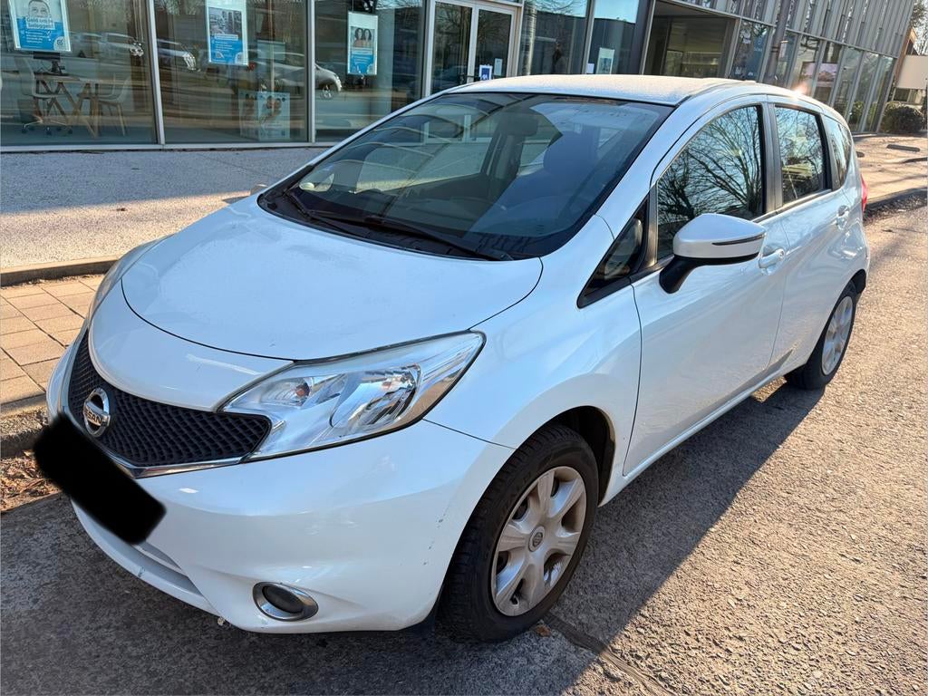 Nissan Note 1.2 benzine - 79dkm /AC/Bluetooth/Cruise/Proper, Auto's, Nissan, Euro 5, Stof, Wit, Handgeschakeld