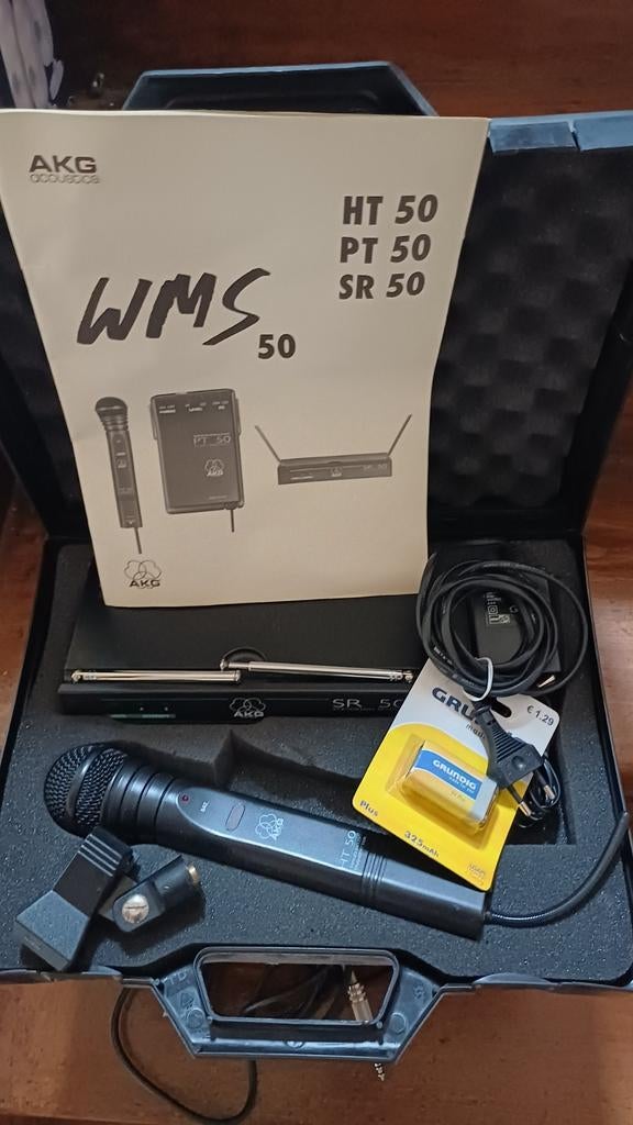 Akg draadloze micro, Muziek en Instrumenten, Microfoons, Ophalen