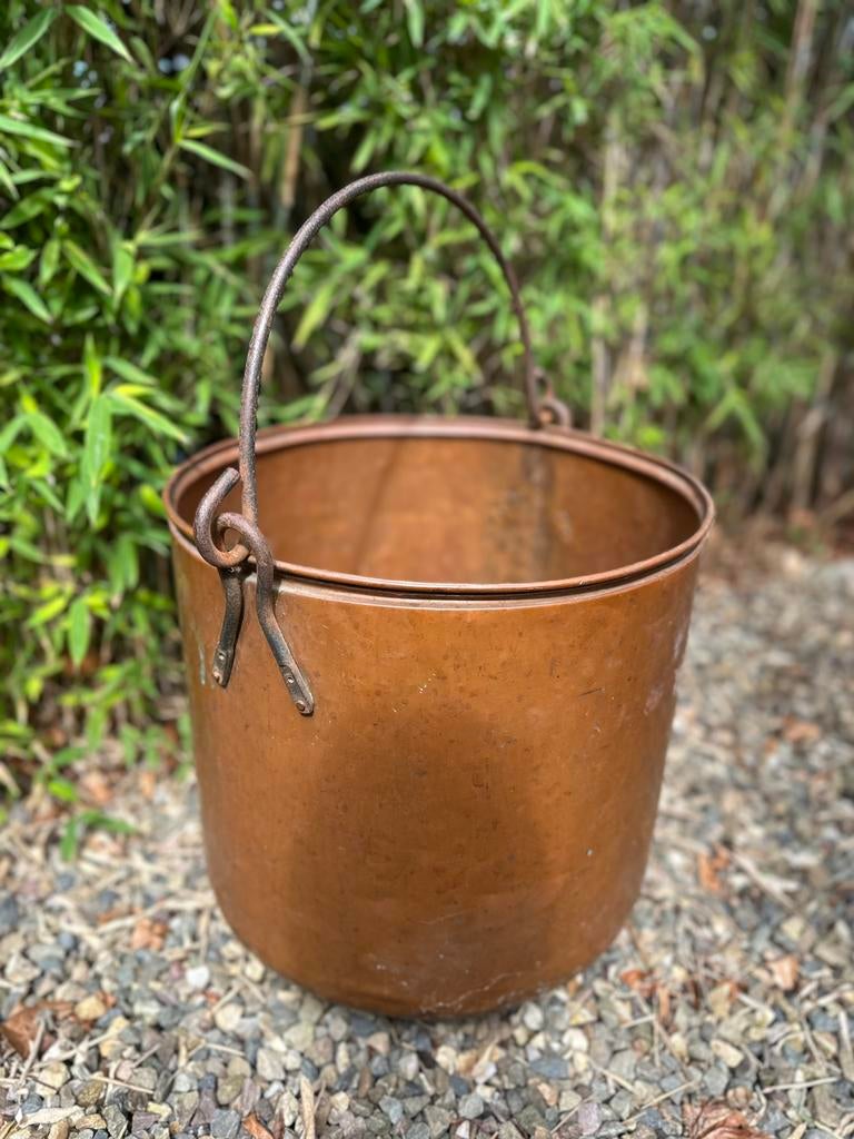 Koperen ketel, Antiek en Kunst, Ophalen, Koper