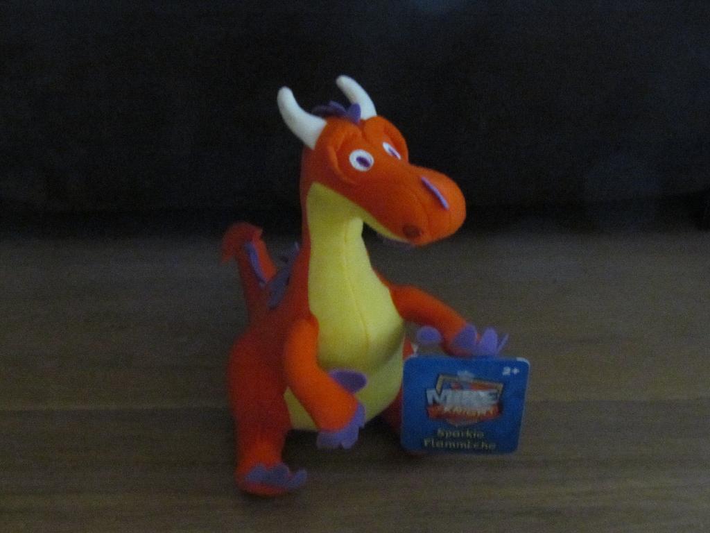 Knuffel draak Sparkie van Fisher-Price / Mattel, Kinderen en Baby's, Ophalen of Verzenden, Nieuw, Overige typen