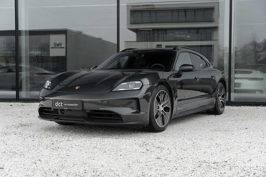 Porsche Taycan Facelift Sport Turismo Bose Pano Massage Vent, Automaat, 4 deurs, Parkeersensor, Zwart
