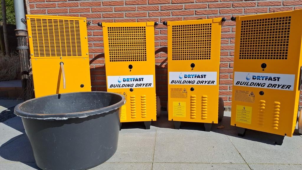 Bouwdroger DF400 & DF800, Ophalen, Ventilator