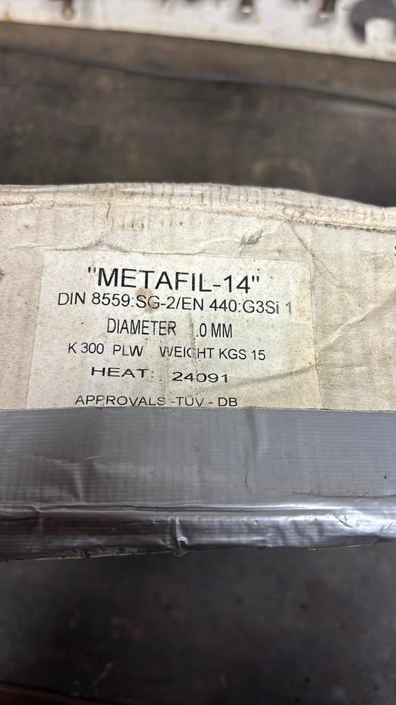 Lasdraad voor halfautomaat, Doe-het-zelf en Bouw, Ophalen, Nieuw