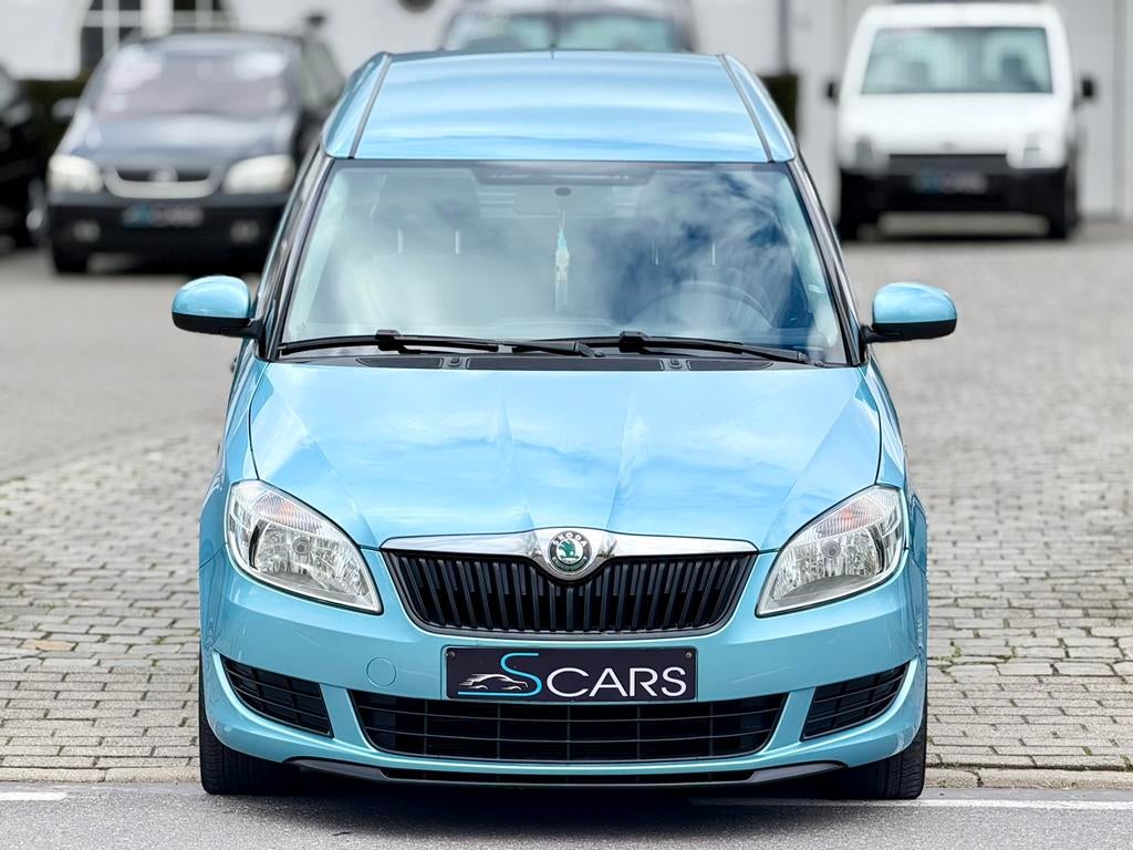 Skoda Roomster 1.2i ** 026.000 km ** Automaat ** 2012, Auto's, Euro 5, 4 cilinders, Blauw, Roomster
