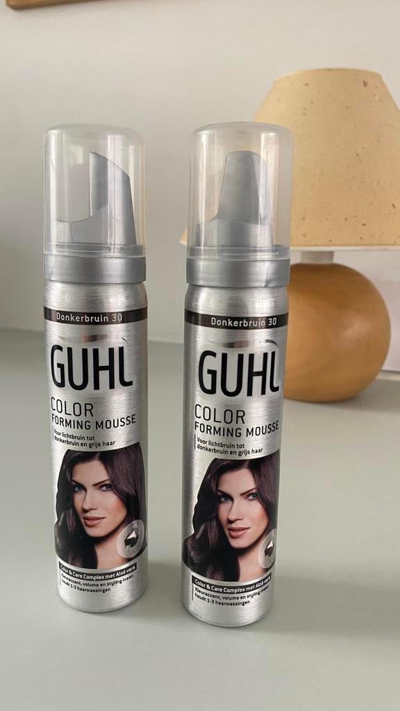 Guhl Color Forming Mousse Donkerbruin 30, Ophalen, Nieuw, Gel, Wax, Haarlak of Mousse