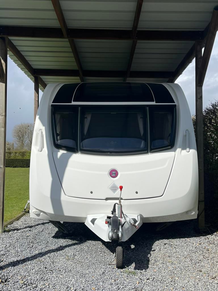 Sprite Cruzer 495sr, Caravans en Kamperen, 70 kg, Koelkast, Frans bed, Particulier