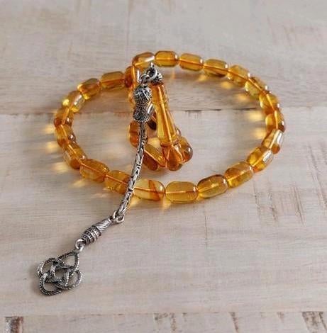 Tesbih uit natuurlijke amber, Ophalen of Verzenden