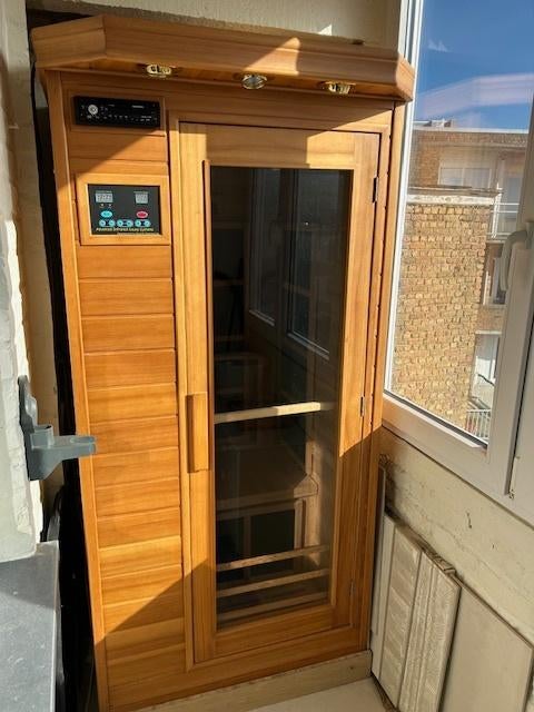 PRACHTIGE INFRAROOD SAUNA, Sports & Fitness, Sauna, Enlèvement, Comme neuf, Infrarouge, Sauna complet