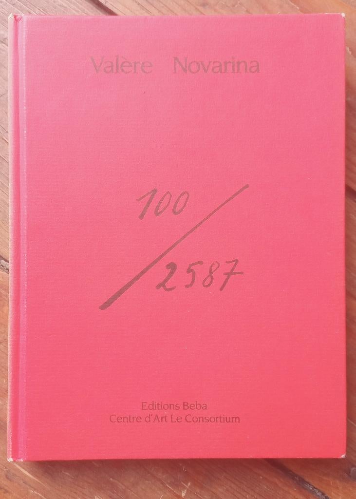 Valère Novarina 100/2587 Beba Dijon 1987 Cent dessins, Ophalen of Verzenden