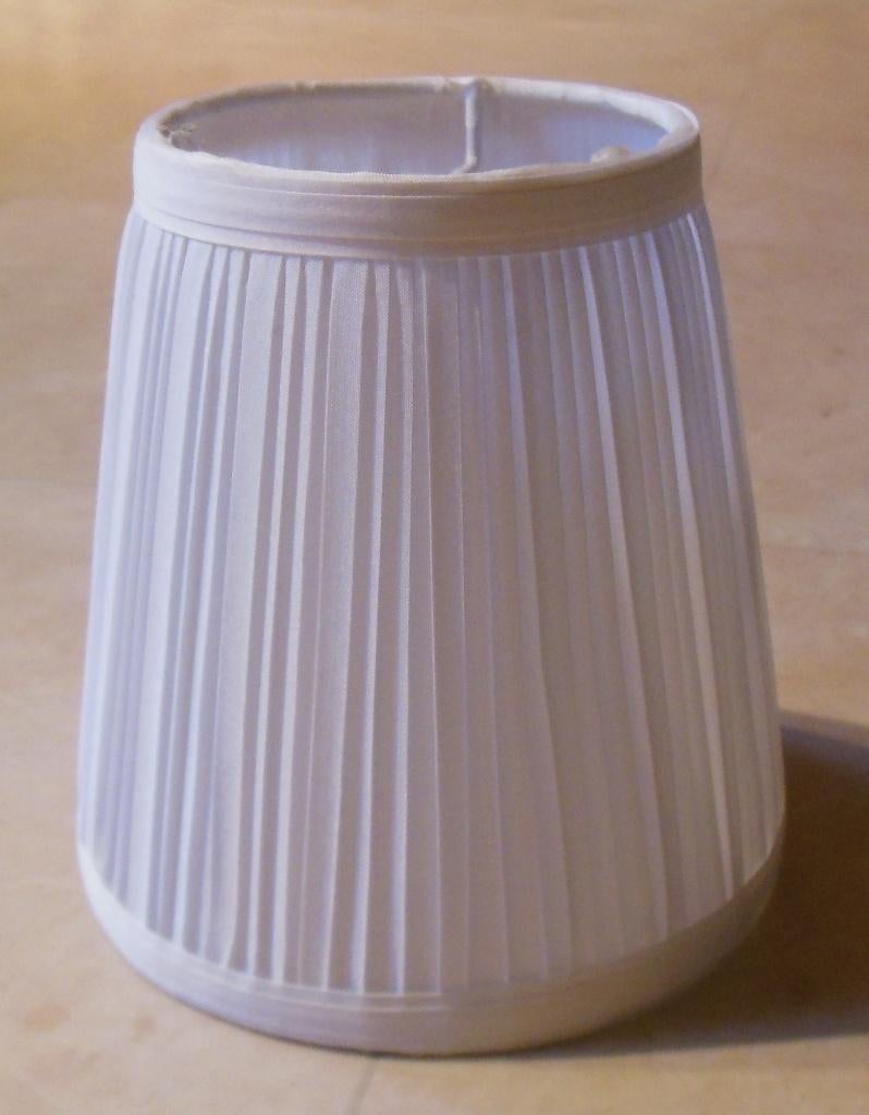 Abat-jour en toile blanc, Enlèvement ou Envoi, Blanc