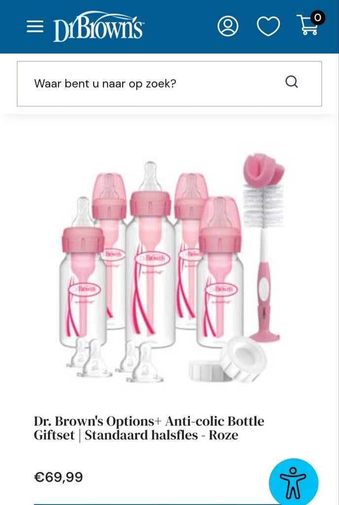 Dr brown startset, Kinderen en Baby's, Ophalen of Verzenden