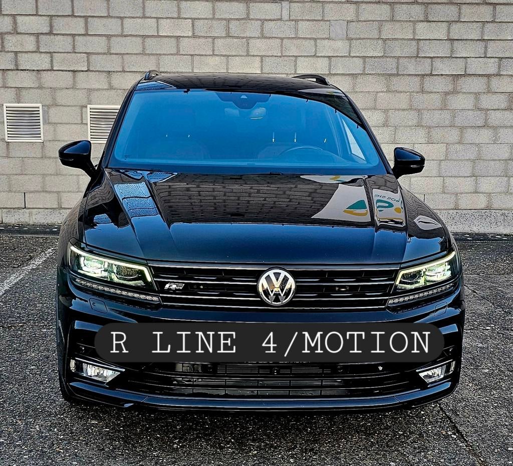 VW TIGUAN VOLLEDIG ZWARTE 2.0 TDI 150 DSG 4-VERSNELLINGSBAK, Auto's, Volkswagen, 100 kW, USB, Zwart, Particulier