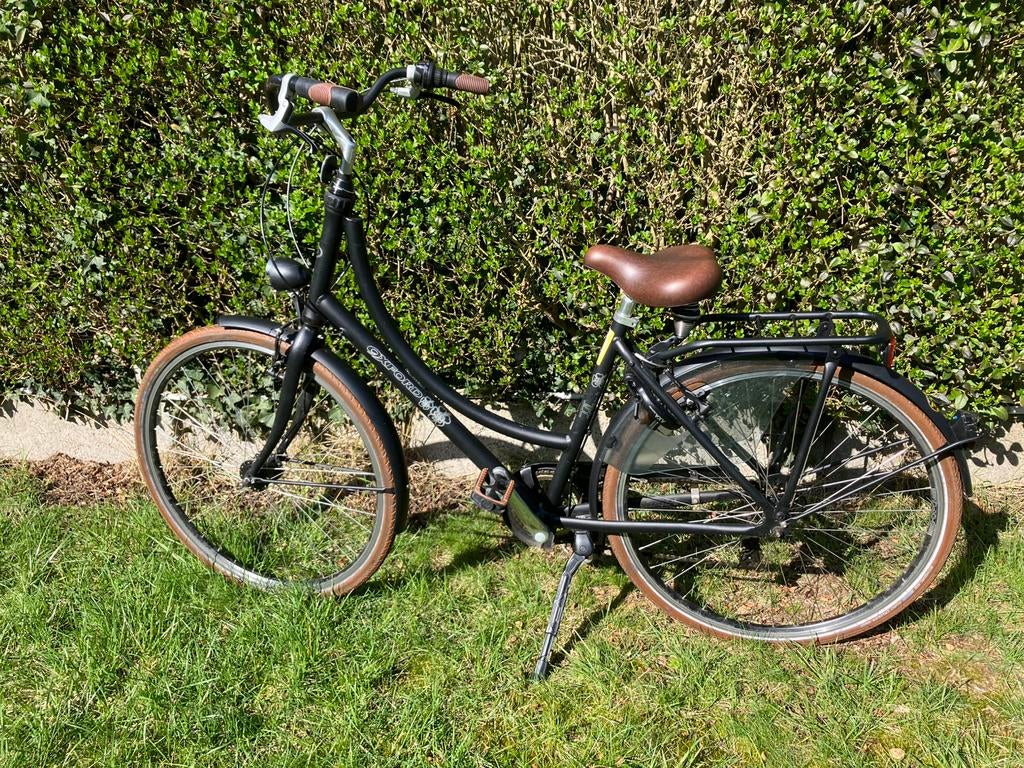 Oxford Fleur damesfiets mat zwart 48 inch direct rijklaar, Fietsen en Brommers, Fietsen | Dames | Damesfietsen, Gebruikt, 47 tot 50 cm