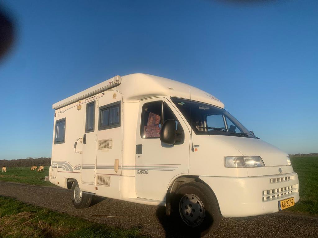 Camper Rapido Randonneur 708 F, Caravans en Kamperen, Mobilhomes, Fiat, Tot en met 2, 5 tot 6 meter, Half-integraal