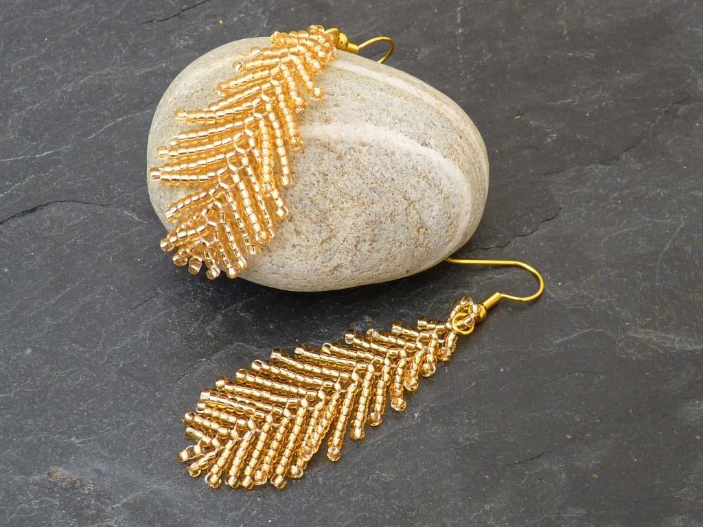 Oorbellen - Veren, Handtassen en Accessoires, Oorbellen, Hangers, Nieuw, Ophalen of Verzenden, Glas