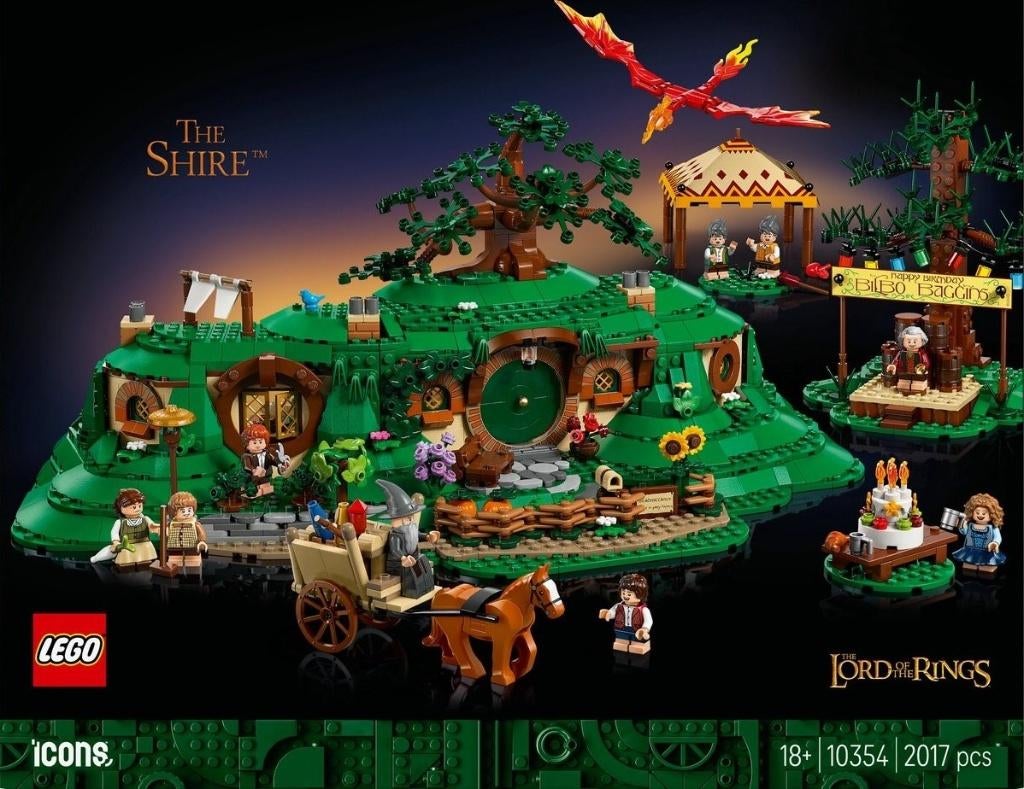 Lego 10354 De Gouw huren - The Lord of the Rings, Kinderen en Baby's, Speelgoed | Duplo en Lego, Overige thema's, Lego, Ophalen of Verzenden