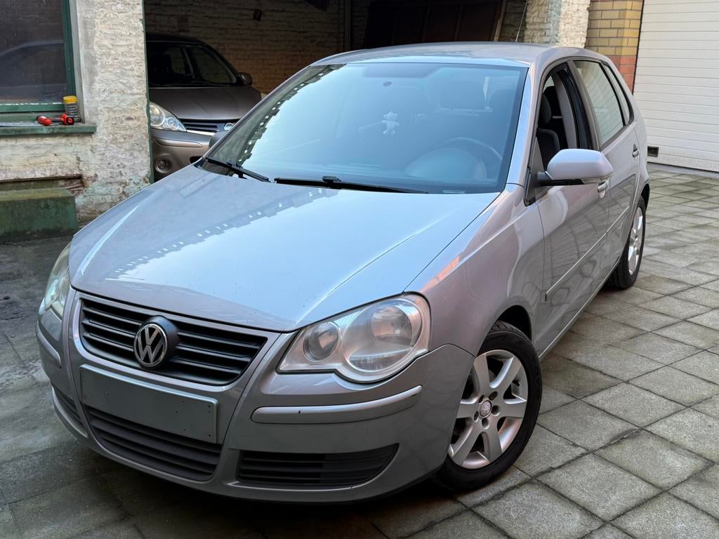 VW Polo 1.2i Essence Euro4 7/2007 5 Portes Clim Jantes, Argent ou Gris, Achat, 140 g/km, Entreprise