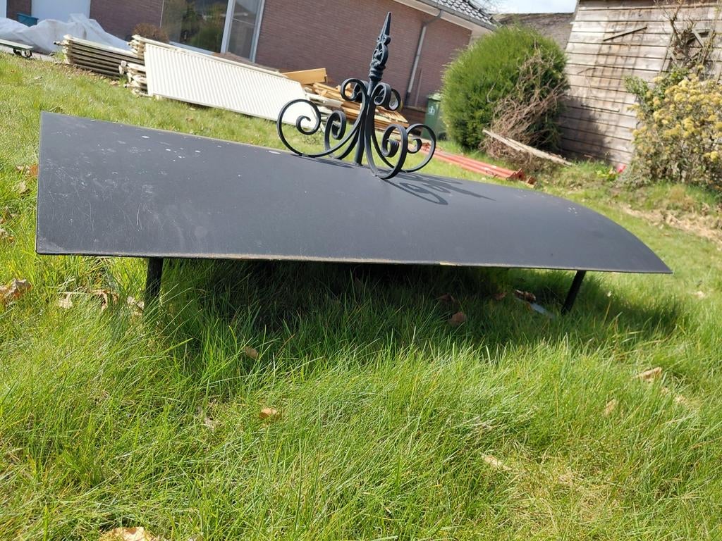 Schouwkap ijzer, Ophalen