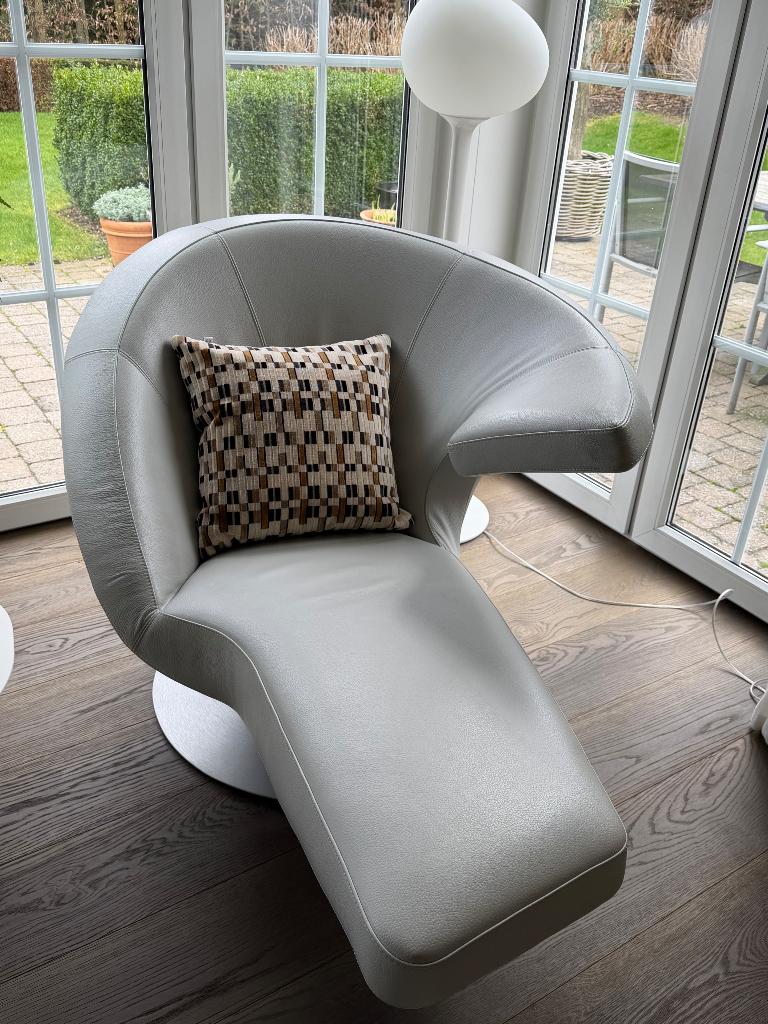 Leolux Parabolica, Huis en Inrichting, Zetels | Zetels en Chaises Longues, Nieuw, Eenpersoons, Leer, Ophalen