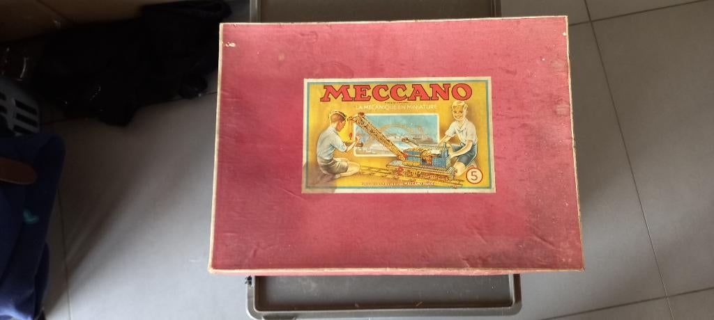 Vintage Meccano spel, Drie of vier spelers, Ophalen, Gebruikt